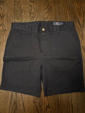Vineyard Vines Men's 9” Dark Navy Flat Front Shorts